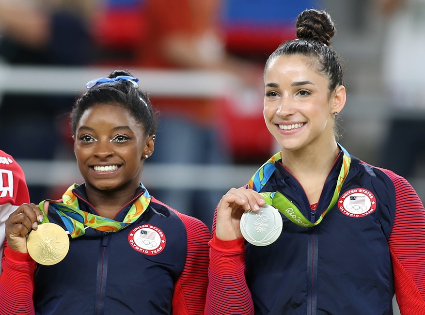 Simone Biles, Aly Raisman, Olympics, 2016 rio